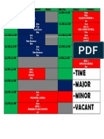 School Schedule (2Y1S)