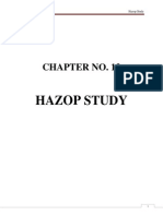 Chapter No. 13: Hazop Study