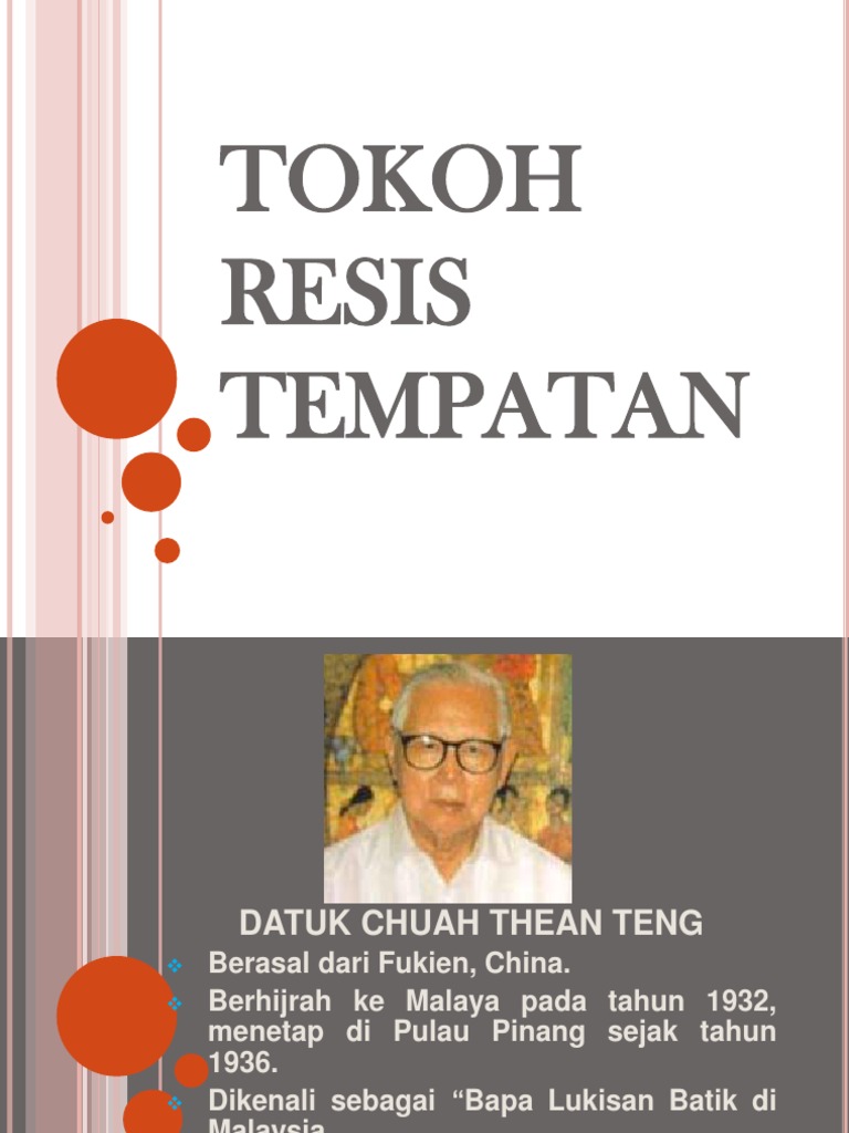Tokoh Resis Tempatan | PDF