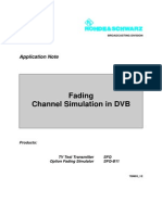 Fading CH Simulation in DVB
