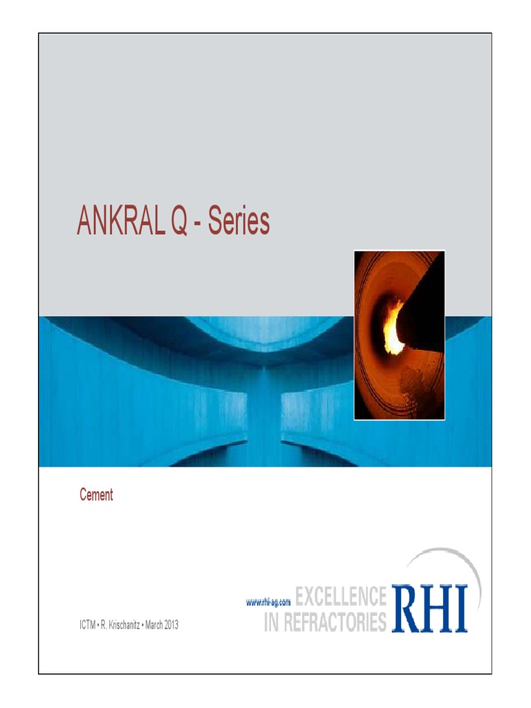 ANKRAL Q Series: Advanced Brick Solutions | PDF | Chloride | Corrosion