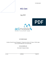 ACL Care Customer Support Overview