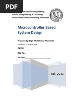 1-Microcontroller Based System Design - Complete