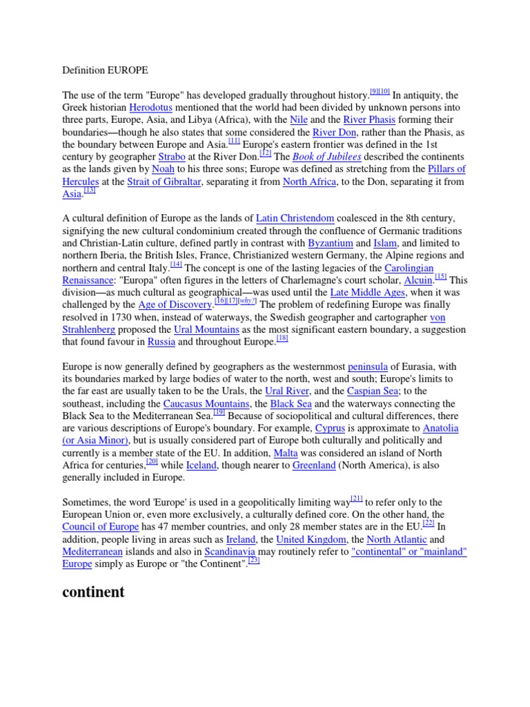 Continent Book of Jubilees PDF Central Europe Eastern Europe