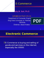 E-Commerce: Sadiq M. Sait, PH.D