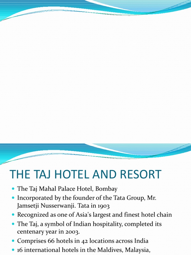 TAJ HOTEL MANAGEMENT TRAINING PROGRAM PDF visual data 7