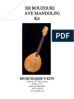 Irish Bouzouki (Octave Mandolin) Kit: Musicmaker'S Kits