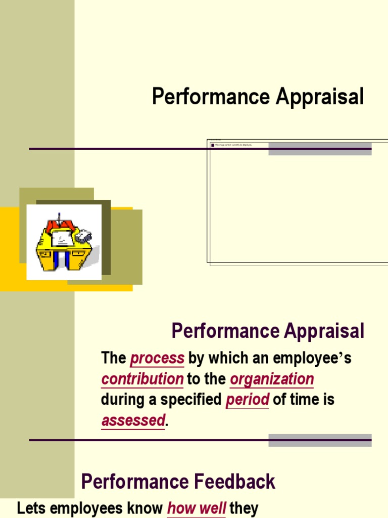Performance Appraisal Performance Appraisal Accountability