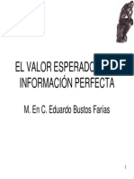 El Valor Esperado de La Informacion Perfecta PDF