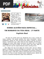 SOBRE ALGUÉM NADA ESPECIAL UM ROMANCE DA VIDA REAL - 2ª PARTE