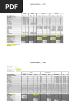 Sample Preferred Cap Table