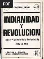 Indianidad y Revolución (Raíz y Vigencia de la Indianidad) - Virgilio Roel Pineda