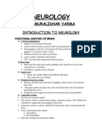 Functional anatomy and investigations in neurology