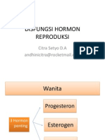 Disfungsi Hormon Reproduksi