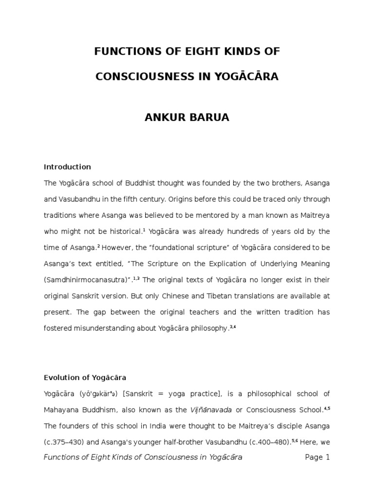 14763881 Functions Of The Eight Kinds Of Consciousness In - 