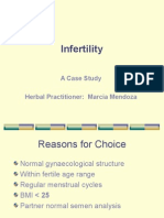 Case History - Infertility - Marcia Mendoza