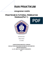 Pembuatan Database Pada Android Part 1