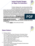 Prosedur Pemasukan Produk Pangan Hewani Dari Luar Negeri