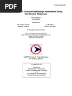 Download Evaluation of Geotechnical Design Parameters Using the Seismic Piezocone FHWA-NJ-2001-032 by paduco SN19446873 doc pdf