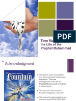 Time Managment in The Life of The Prophet Muhammad