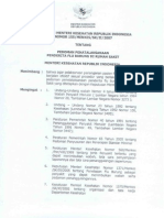 Kepmenkes 155-2007 Pedoman Penatalaksanaan Flu Burung