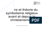 Histoire Et Theorie Du Symbolisme Religieux