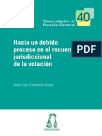 40_Hacia un debido  Proceso en el Recuento Juridiccional  de la Votación