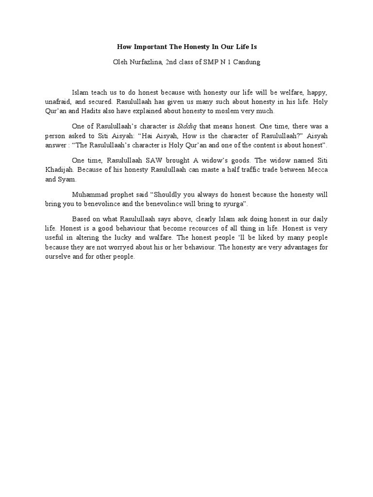 Essay on honesty in public life image