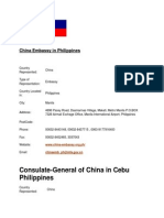China Embassy in Philippines