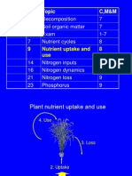 Plant Nutrient Uptake, 10-08-08