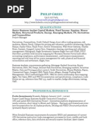 Download Derivatives Capital Markets Energy Financial Markets Consultant resume by Philip Green SN19449261 doc pdf