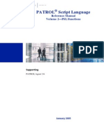 PATROL Script Language (PSL) Reference Manual, Volume 2 - PSL Functions