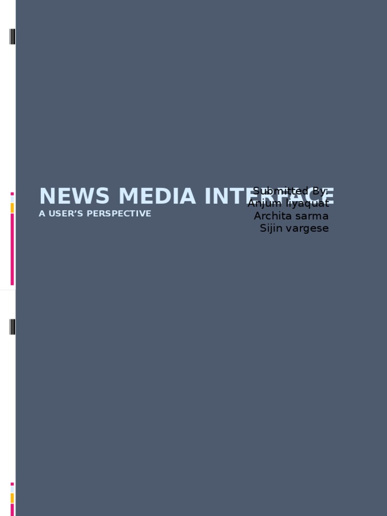 News Media Types and Perspectives | PDF | Politics | Social Science