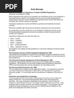 3 Health and Safetey