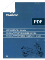 Piaggio X9 125 180 Servis Manual