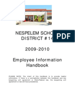 Nespelem Employee Handbook 2009 - 10