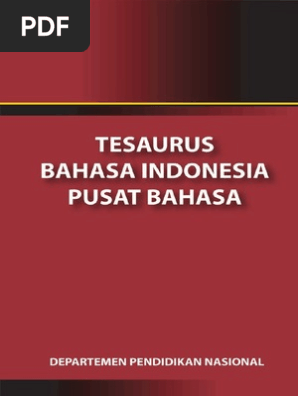 Kamus Tesaurus Bahasa Indonesia