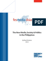 The New Media, Society and Politics in the Philippines