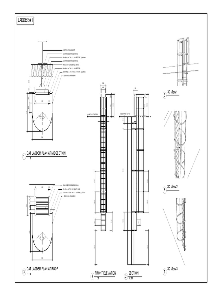 Cat Ladder Design and Details | PDF