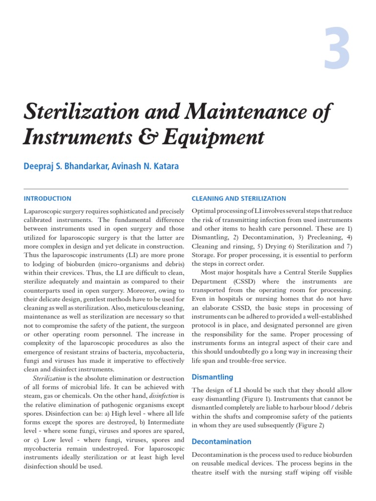 Sterilization.pdf Sterilization (Microbiology) Disinfectant