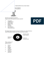 Microorganisms and Their Effects On Living Thing