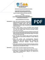 SK Dewan Presidium PPI Se-Dunia Untuk Deklarasi Hyderbad (27 Desember 2013)