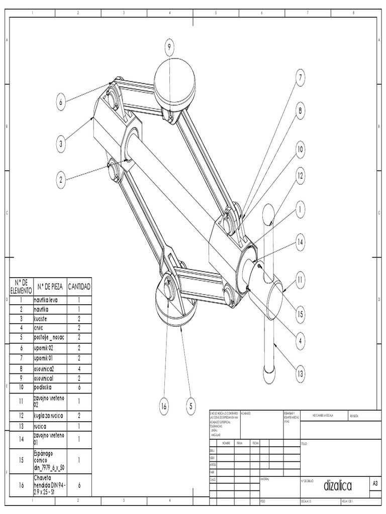 Appjack Car Assembly Drawing | PDF