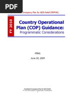 Download PEPFAR Country Operational Plane COP Guidance 2010 Programs    June 29 2009 Final by Accessible Journal Media  Peace Corps Documents SN19457394 doc pdf