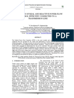 DC Voltage Regulation, Flexible AC Transmission Systems (FACTS), Feed Back Control, High Power PWM Converters, Real and Reactive Power, Unified Power Flow Controller (UPFC