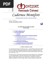 As três revoluções na Arte