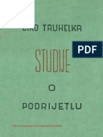 Ćiro Truhelka, Studije o Podrijetlu.