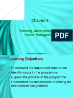 Training, Development and Career Management: Human Resource Management, 5E 1