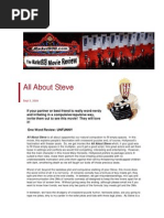 Download All About Steve Movie Review by Craig Forgrave SN19464382 doc pdf