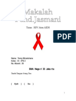 Download Makalah HIV by tonny wicakshana SN19464893 doc pdf